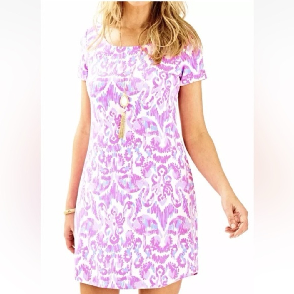 Lilly Pulitzer Tammy Amethyst Beach Bathers S EUC